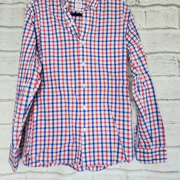 Bonobos Mens Plaid Long Sleeve Slim Fit Button Down Shirt Medium Cotton - Picture 3 of 9